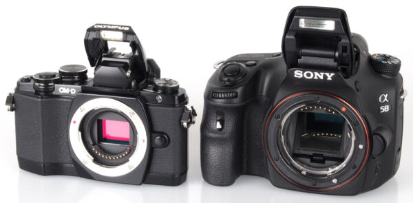 appareil photo hybride ou reflex