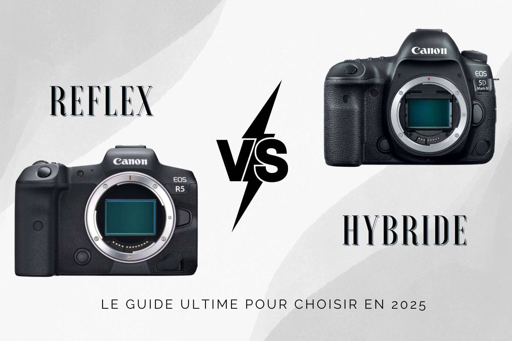 Reflex vs Hybride : Le guide ultime pour choisir en 2025